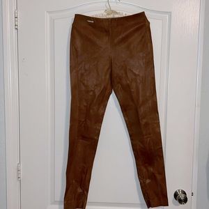 Ralph Lauren pleather pant size m